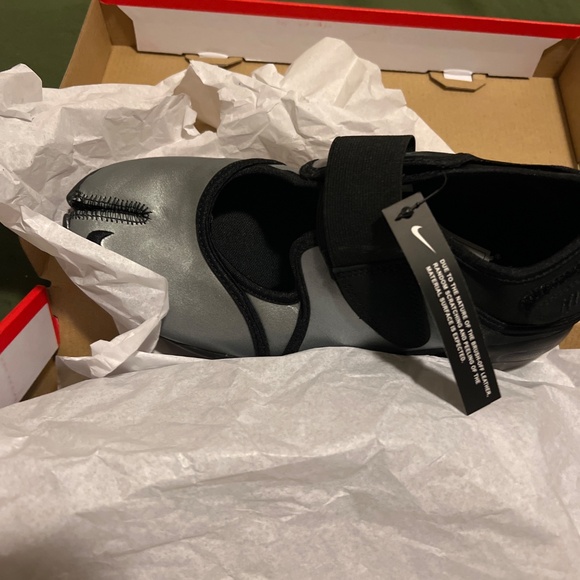 Nike Air rift womens 10 BRAND NEW W/Box Chrome Gray/Black - Picture 3 of 5